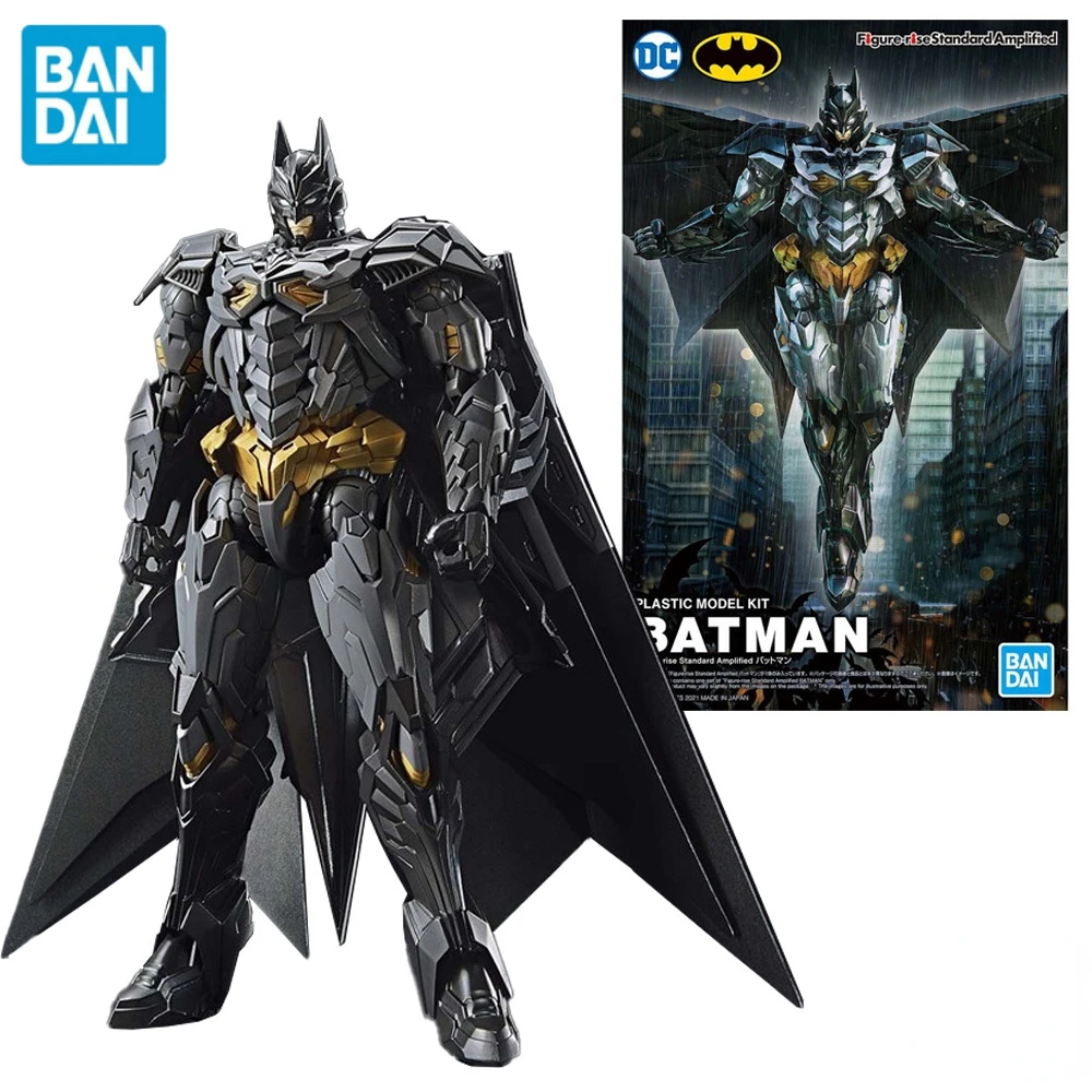 

Original Bandai Anime Figure Batman Figure-rise DC FR Assembly Collectable Model Anime Action Figures Birthday Gift 15cm