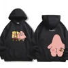 Fashionable and cute Spongebob Cartoon Anime Printing Men's and women's hoodies Autumn and Winter Couple's clothing hoodie 4
