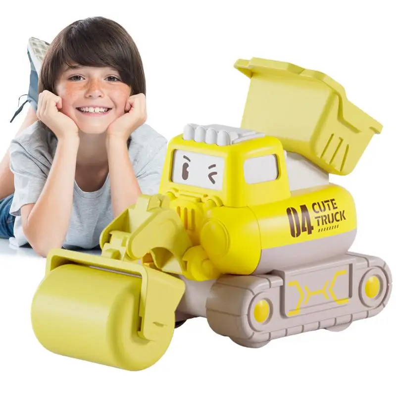 

Mini Excavator Funny Construction Car Toys Educational Kids Toys Creative Excavator Toy For Christmas Party Gift Aged 3