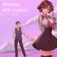 APP-Steuerung Tragbarer Höschenvibrator Frauen Vibrierendes Liebesei Vagina G-Punkt-Stimulator Interaktion Erwachsenes Sexspielzeug für Paare 2