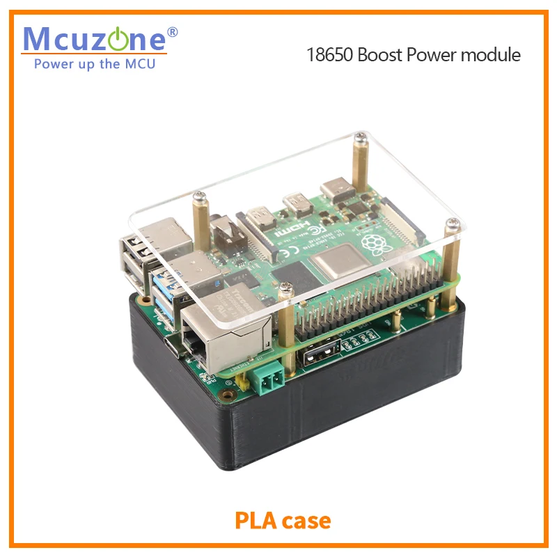 Raspberry Pi 3B/4B/5�� 18650 ���� �� �ν�Ʈ PowerBank, �ִ� 5V3A�� ��� ���, WS2812, ���̴�, 4G LTE, ��Ƽ� ����, UPS