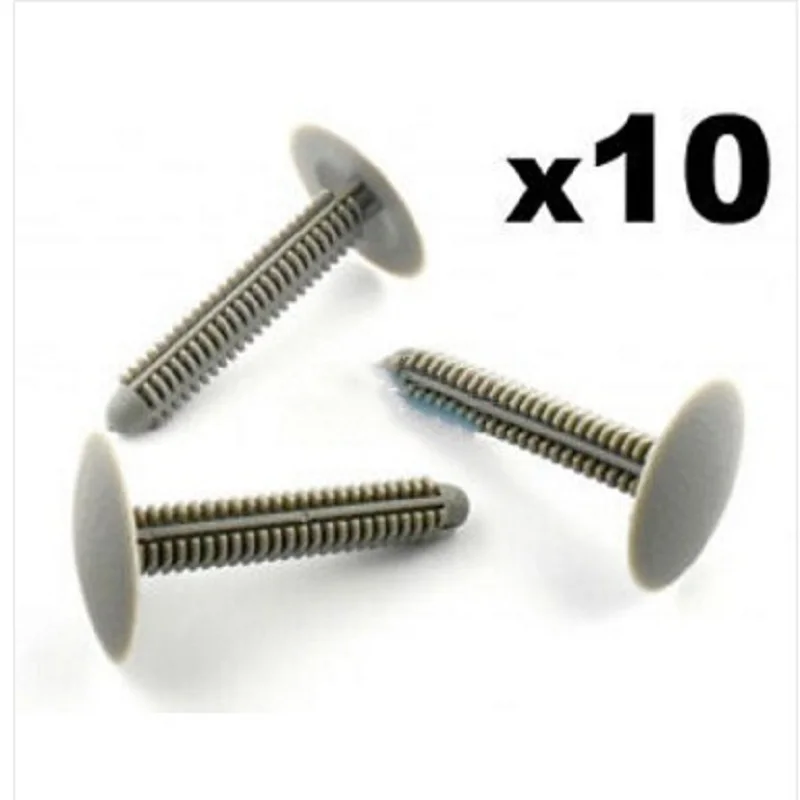 10X Per Range Rover P38 Base Del Sedile Anteriore Abete Albero Di Fissaggio Pinze-Grigio E Stelo Lungo