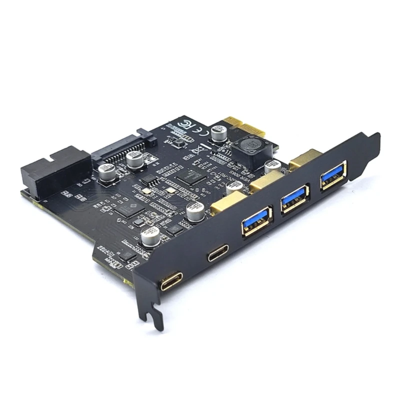 초고속 USB 3.2 Gen2 PCIe 카드 유형 C USB PCI-E PCI 어댑터 보드