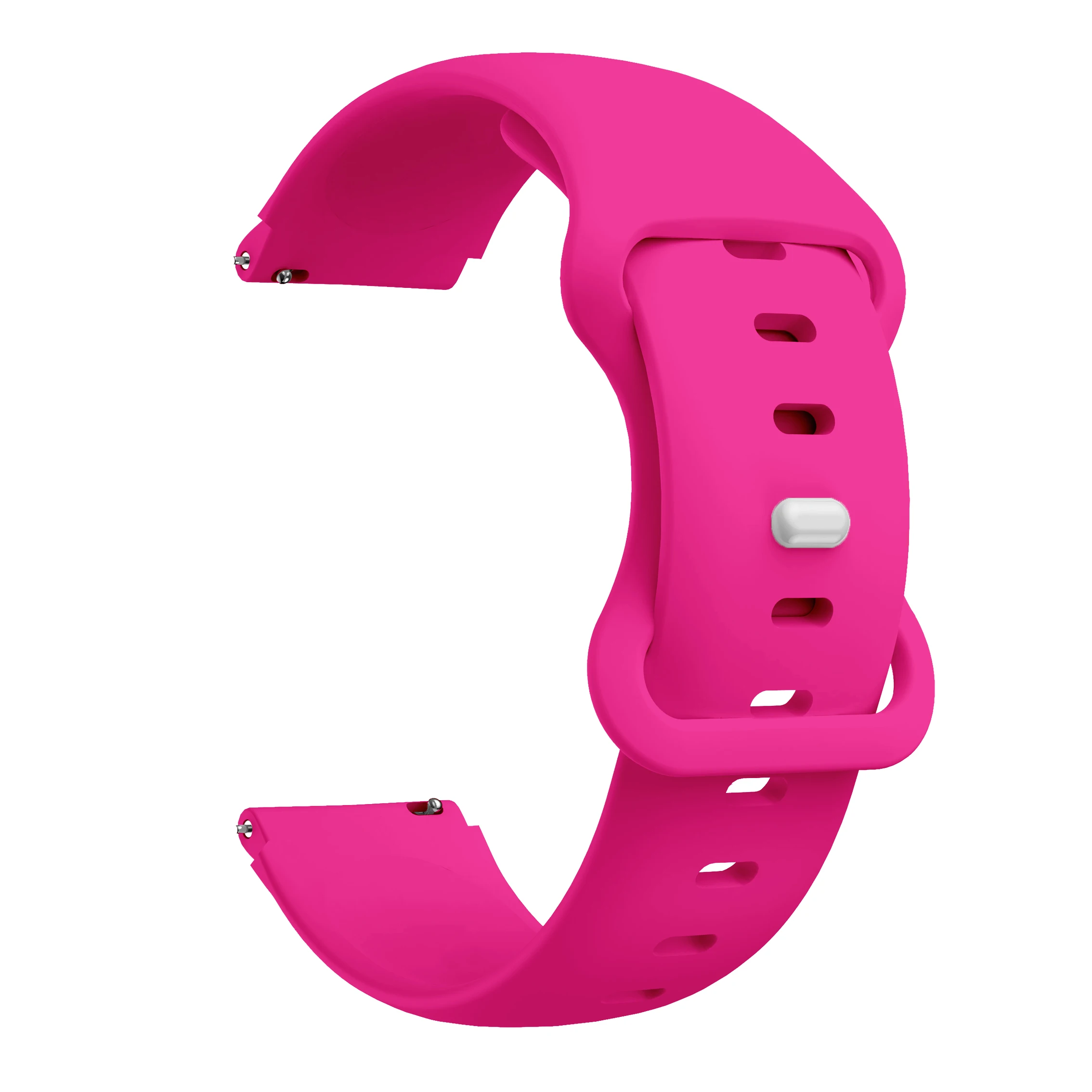 Colorful 18mm Soft Bow Buckle Wristband Strap