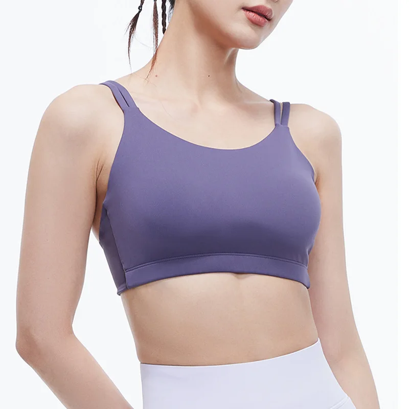 

Fitness Sports Bra for Women Push Up U-shaped Shock-absorbing Running Gym Training Workout Yoga Bra Top Underwear Crop Tops