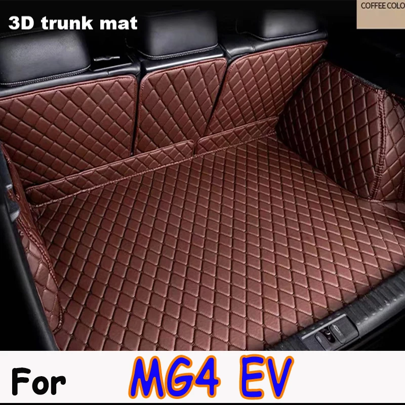 

Коврики для багажника автомобиля, водонепроницаемые защитные коврики для электрических хэтчбеков MG4 EV MG 4 EV EH32 2022 ~ 2023