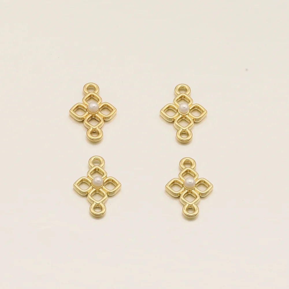 Cordial Design 100Pcs 11*16MM Jewelry Accessories/Charms/Hand Made/DIY Connectors/Bracelets Making/Jewelry Findings & Components - cordial