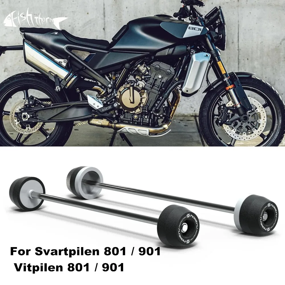 Forche Moto E Cursori Di Arresto Dell'Urto Dell'Asse Posteriore Per Husqvarna Svartpilen 801 Vitpilen 801 Svartpilen 901 Vitpilen 901 2024