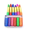 6Pcs/Set Waterproof Lipstick Sexy Lip Stick Matte Velvet Lipstick Color Mood Changing Long Lasting Moisturizing Lipstick