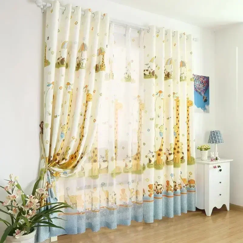 

20827-STB- Turkish Embroidered Curtains Sheer for Living Room Bedroom Floral Curtain Tulle Sheer