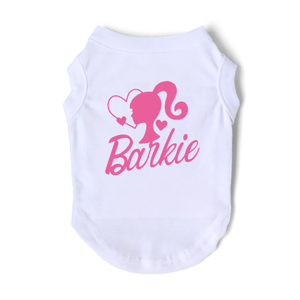 Tshirt personnalisé pour chien imprimé Barkie - 2025 - Vêtement et accessoires pour chiens - Doglovedesign