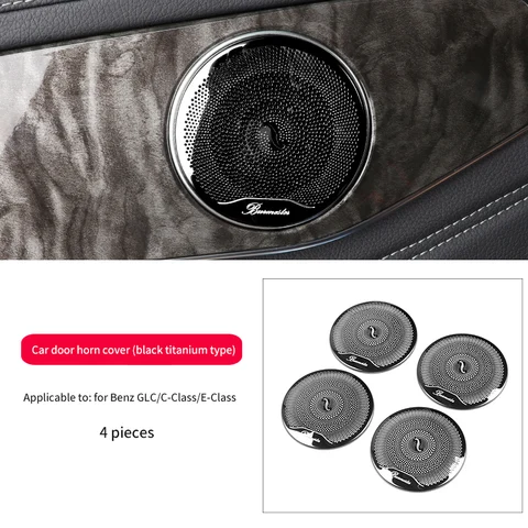 Car Audio Speaker Cover Trim Door Loudspeaker Cover Trim Car Accessories for Mercedes Benz E/C/GLC Class W213 W205 X253