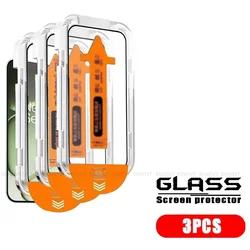 Premium Tempered Glass Screen Protector with 9H Full Cover and Dust - Free Technology for OnePlus Nord 6 (3 Front Glass)