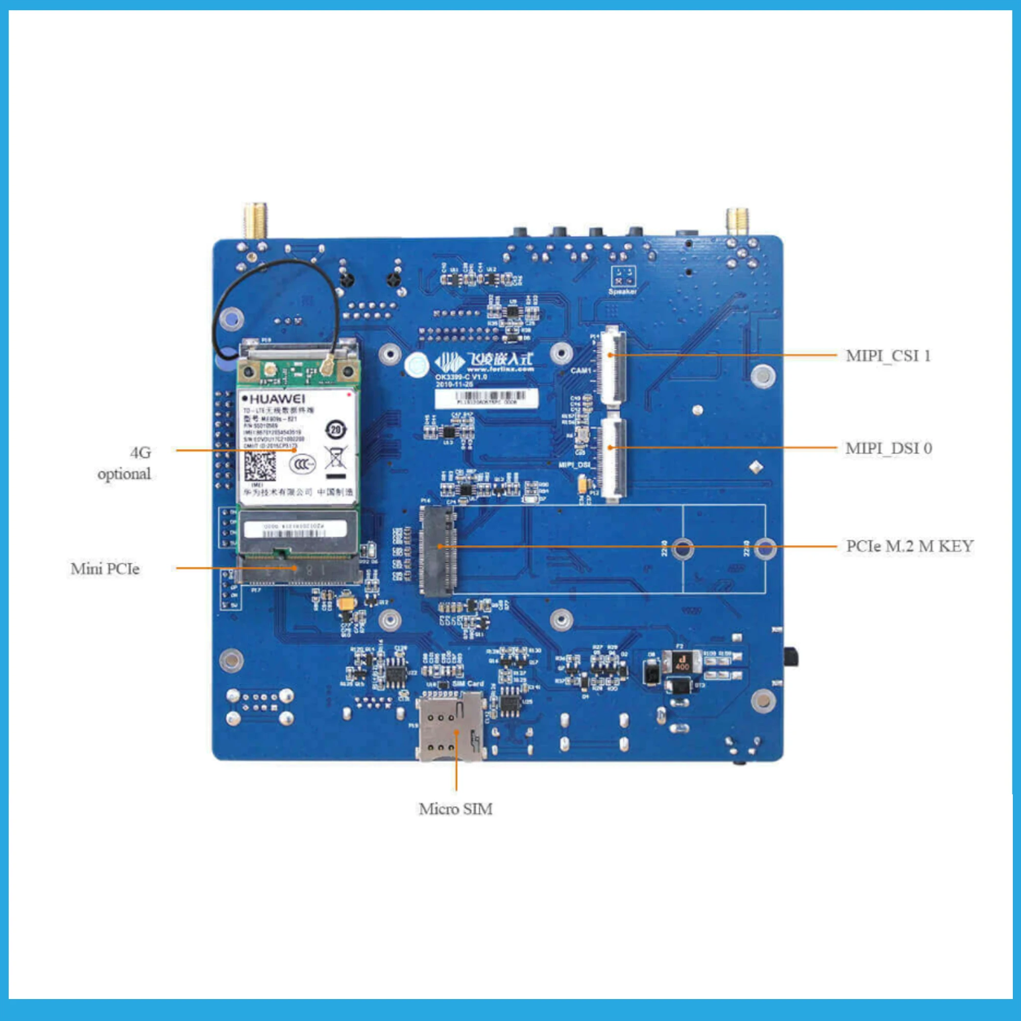 FET3399-C ý , RK3399 ھ  AI 5G  ν 4K ȭ PCIe edge ǻ USB3.0