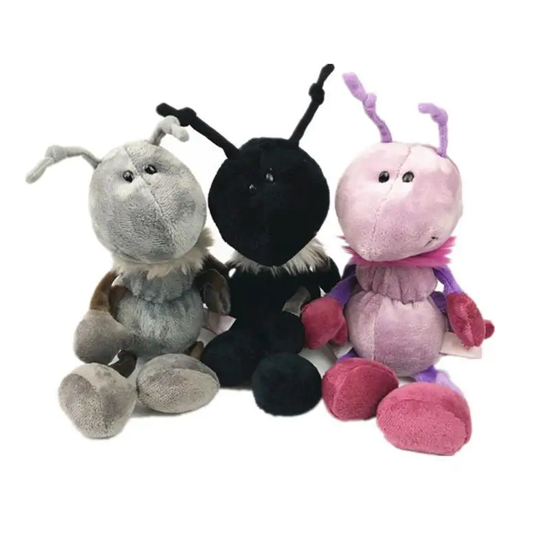 

30/40cm Cute Ant Plush Toys Soft Stuffed Animals Doll Creative Hugging Sleeping Pillow Kids Kawaii Birthday Gift For Children