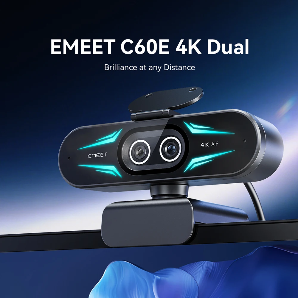 webcam setup on monitor