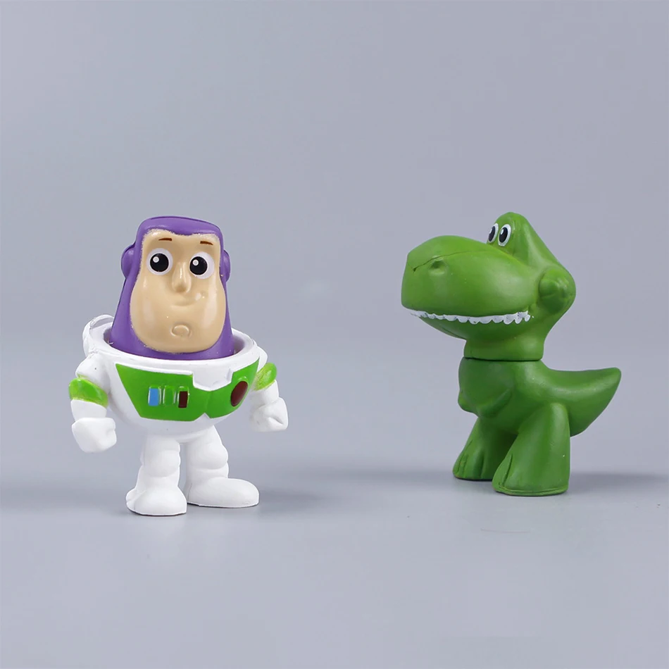 Figuras de Anime Toy Story Woody Buzz Lightyear 5cm versión Q