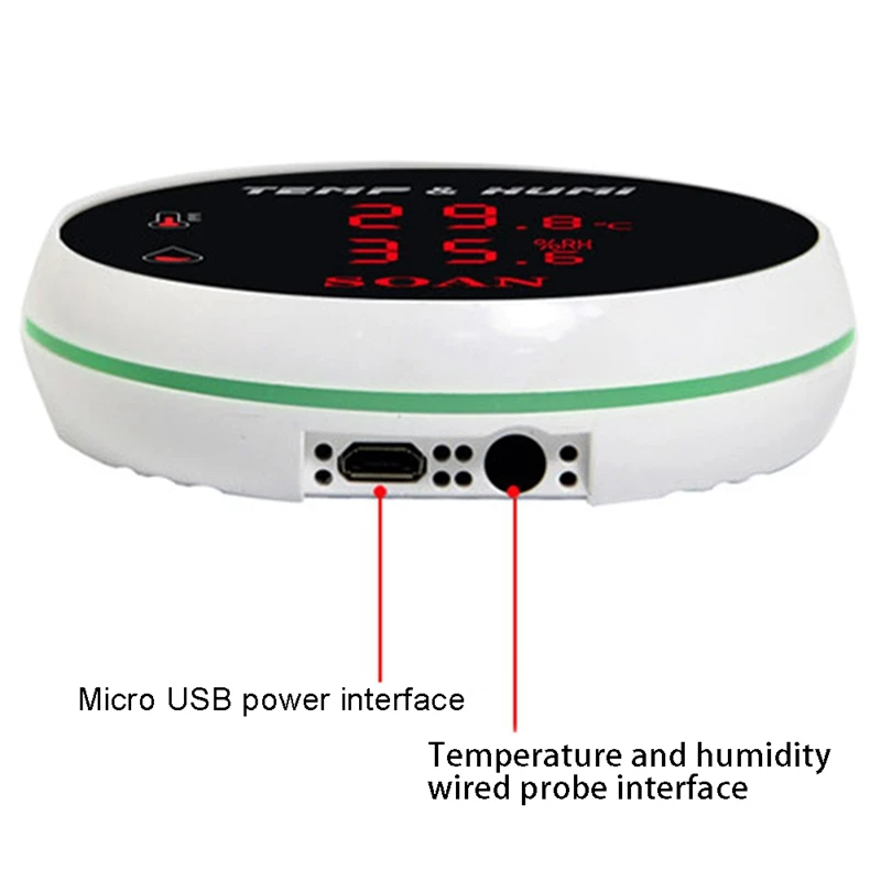 Tuya Smart Home Wifi Temperature Sensor Digital Smartlife Thermometer Room Water Pool Thermostat Alarm EU Plug