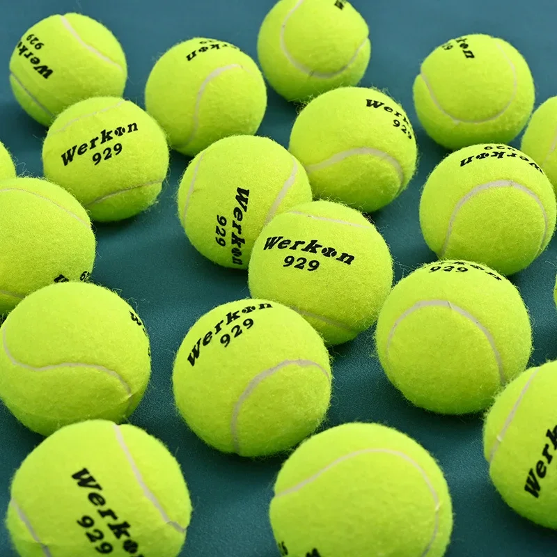 Tennis Balls Racquet Sports Fitness Training with Tennis Bag Style Toughness Foot High Elasticity High-Quality Ball