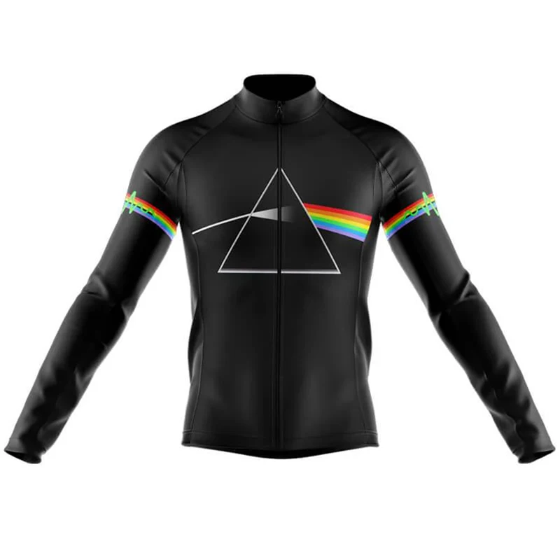 Men's Breathable Cycling Jersey - Long/Short Sleeve Outdoor Sports Shirt