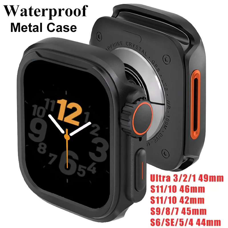 Premium Metal Protective Watch Case