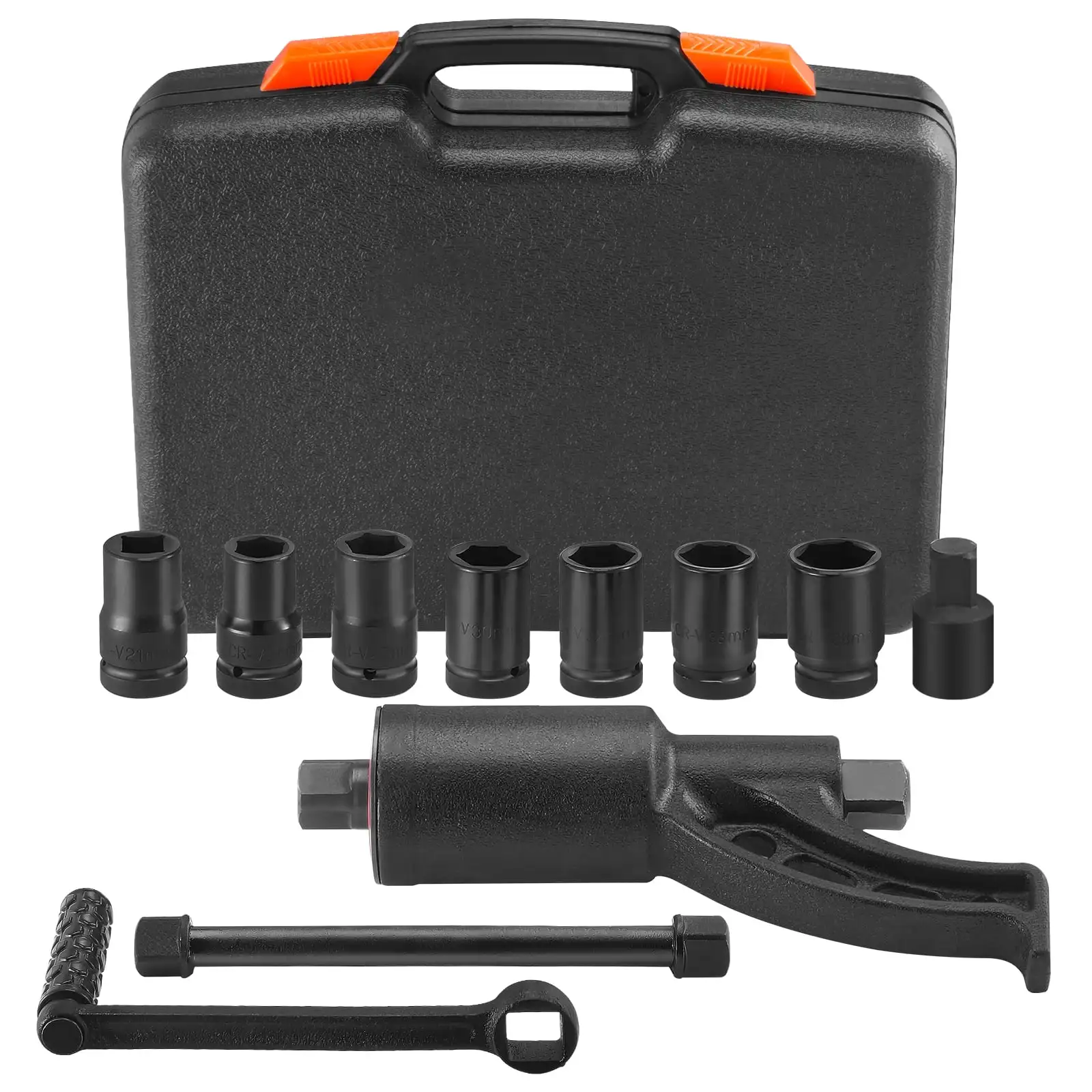 

1" Drive Heavy Duty Torque Multiplier Wrench with 8 Sockets,Drive Lug Nut Wrench/Multiplier Torque Multiplier Wrench Set