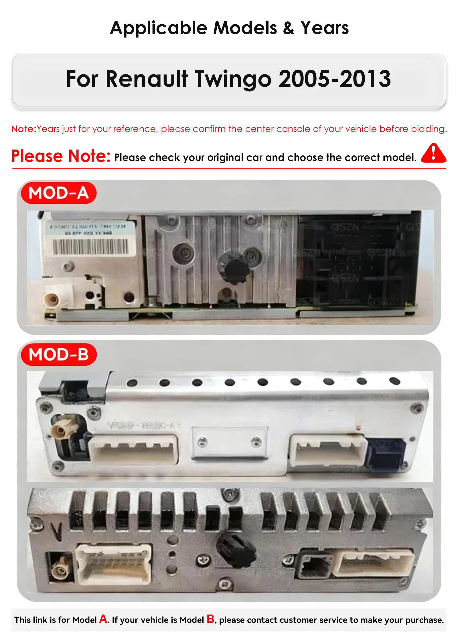 Hizpo 8Core 2Din Android 14 Autoradio für Renault Twingo 2005–2013 Auto Multimedia GPS 4G Carplay von Qualcomm Snapdragon 6115 – Detail 4
