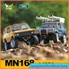 MN MODELl New MN168 NEW 1/12 Rc Car 4WD Remote Controlled Crawler Car Off Road Vehicle Full Proportion Climbing Car Toys Gift 1