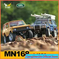 MN MODELl New MN168 NEW 1/12 Rc Car 4WD Remote Controlled Crawler Car Off Road Vehicle Full Proportion Climbing Car Toys Gift 1