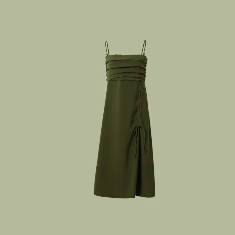 Summer Suit Women's 2024 New Plus Size Women's Top with Slip Dress Two Piece Set Two Piece Sets Womens Outifits