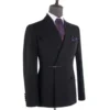 Cenne Des Graoom 2025 New Elegant Black Suits for Men Metal Side Release Buckle 2 Pieces Set High Quality Wedding Party Dinner 4