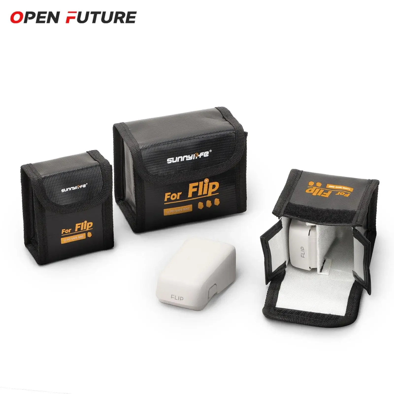 Battery Portable Carrying Case for DJI Flip Explosionproof Battery Storage Bag Safety Bag for DJI Flip Drone Accessories drone accessories drone storage bag drone storage case