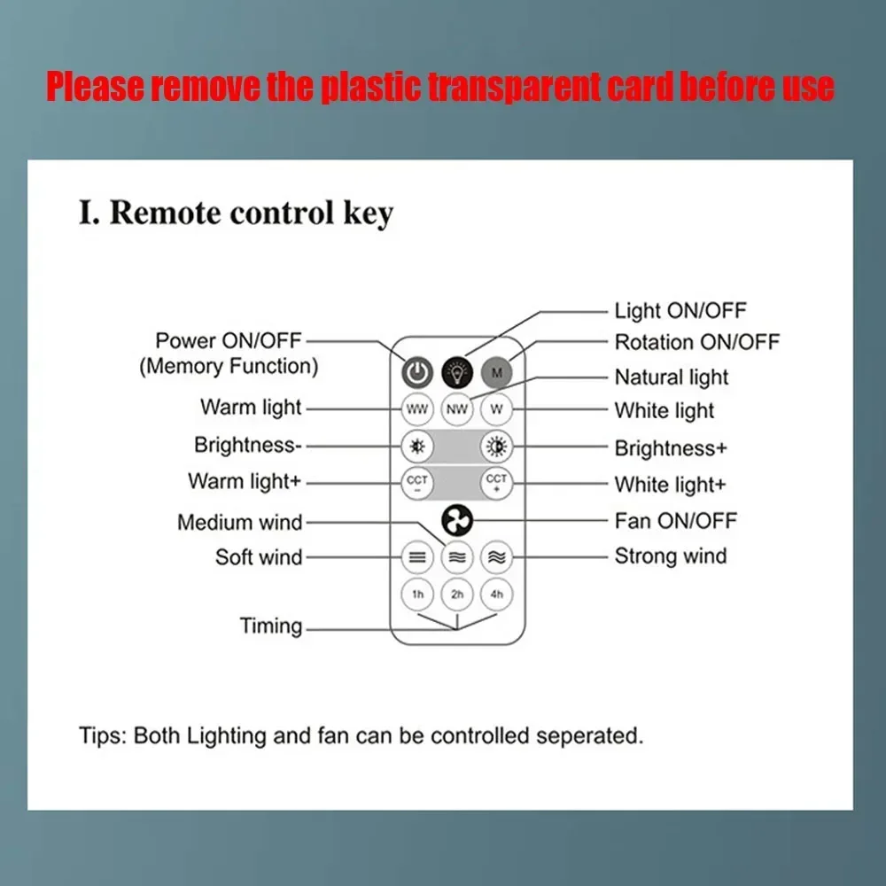 60W Ceiling Fan E27 With Led Light And Remote Control 360 &deg; Rotation Cooling Electric fan Lamp Chandelier For Room Home Decor ceiling fan led ceiling fan lights electric fan led fan light