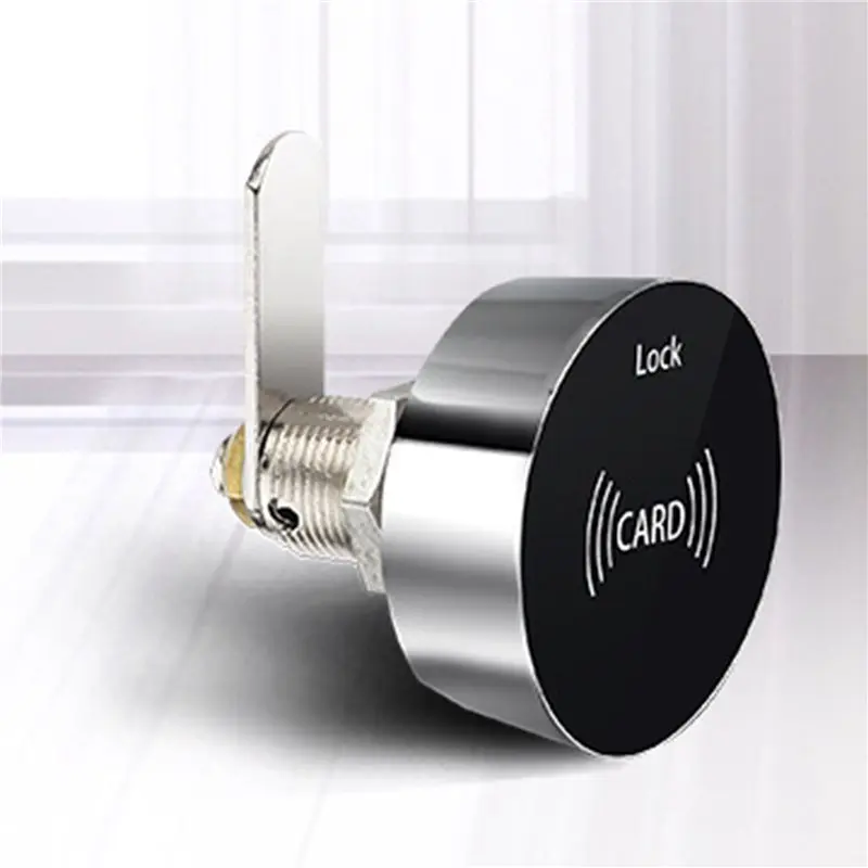 【추수감사절】2X 13.56Mhz RFID IC 카드 감지 캐비닛 서랍 잠금 장치, 사무실 홈 옷장 우편물용 전자 찬장 사물함
