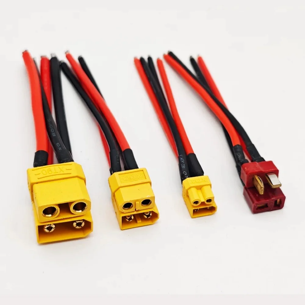 Lot de 2 Connecteurs Batterie XT60 XT30 XT90 T Plug pour Drone FPV