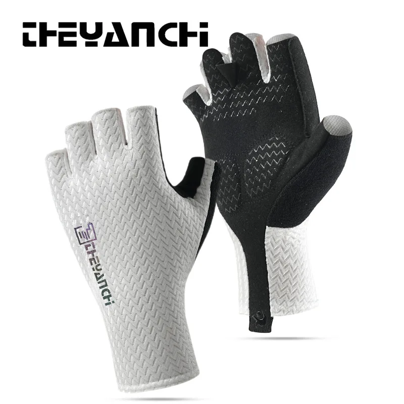 Sport Gloves Half-Finger Cycling Gloves Summer Breathable Thin Shockproof Anti-Slip Gloves for Women Men Outdoor Road Bike MTB Bicycle