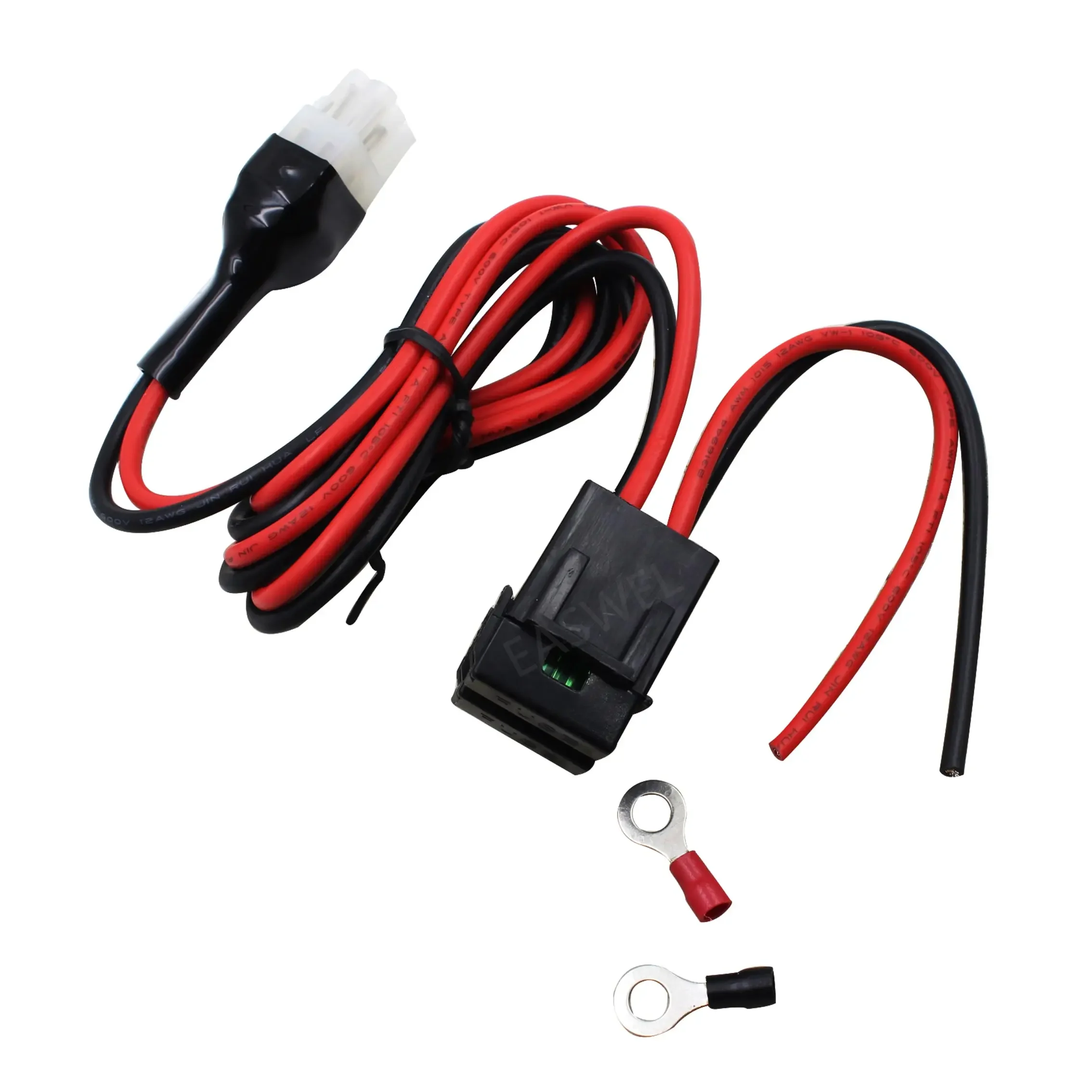 6 pin 12AWG DC power cable for Kenwood TS-440s TS-450s TS-570s TS-870s TS-850s