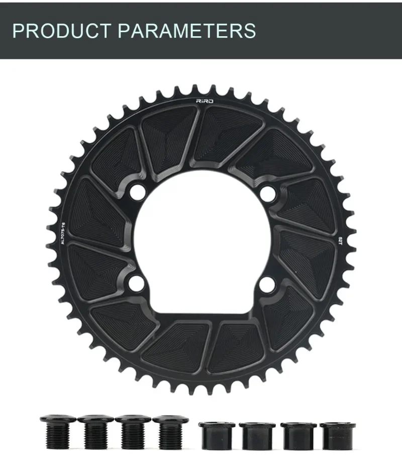 Bike Chainring 110BCD 46T 48T 50T 52T 54T 56T 58T Sprocket Road Bicycle Chainwhe
