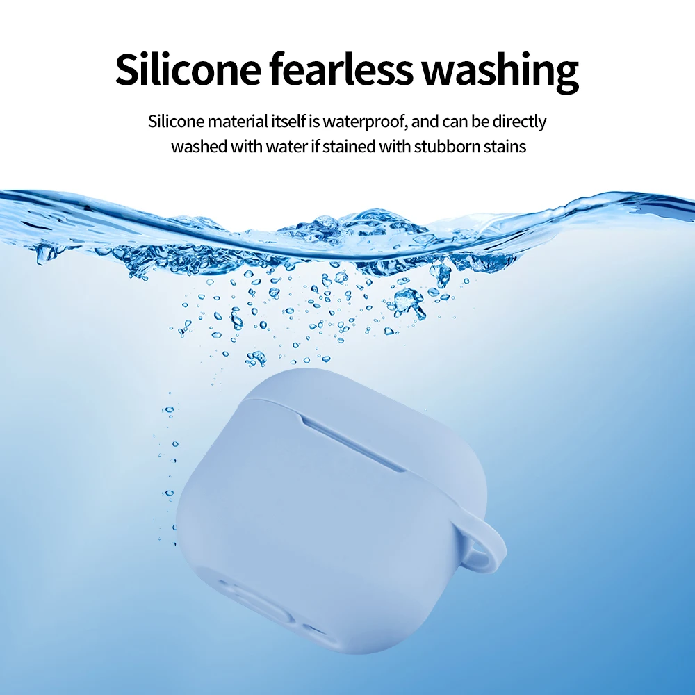 Wireless Headset Silicone Cover For AirPods 4 Image 2
