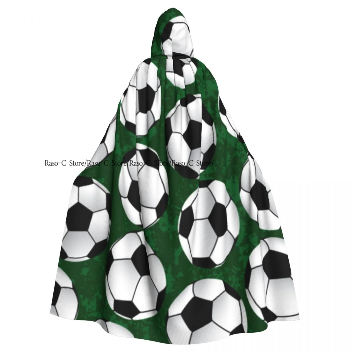 

Длинная накидка, плащ, футбольный мяч, плащ с капюшоном, пальто, осенние толстовки