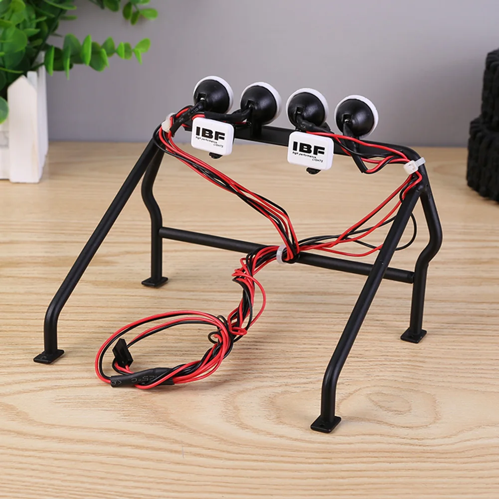 메탈 롤 케이지 버킷 RC카 루프 랙 롤 케이지 버킷 메탈 RC카 롤 케이지 버킷 (RC4WD 1/10 TF2 무선 조종 자동차 액세서리용)