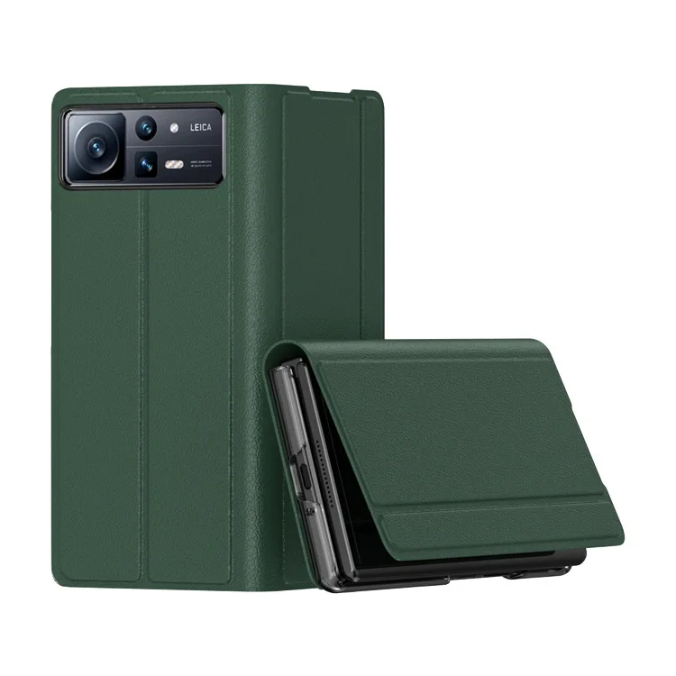 Ultra-Thin Sleep Mode Leather Case - Fashionable Anti-Knock Stand Cover