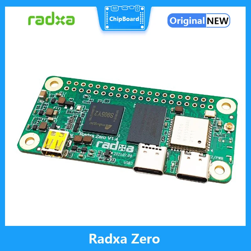 Radxa Zero 512 Ram No Emmc Mini Scheda Di Sviluppo Quad-Core, Una Potente Alternativa A Raspberry Pi Zero W