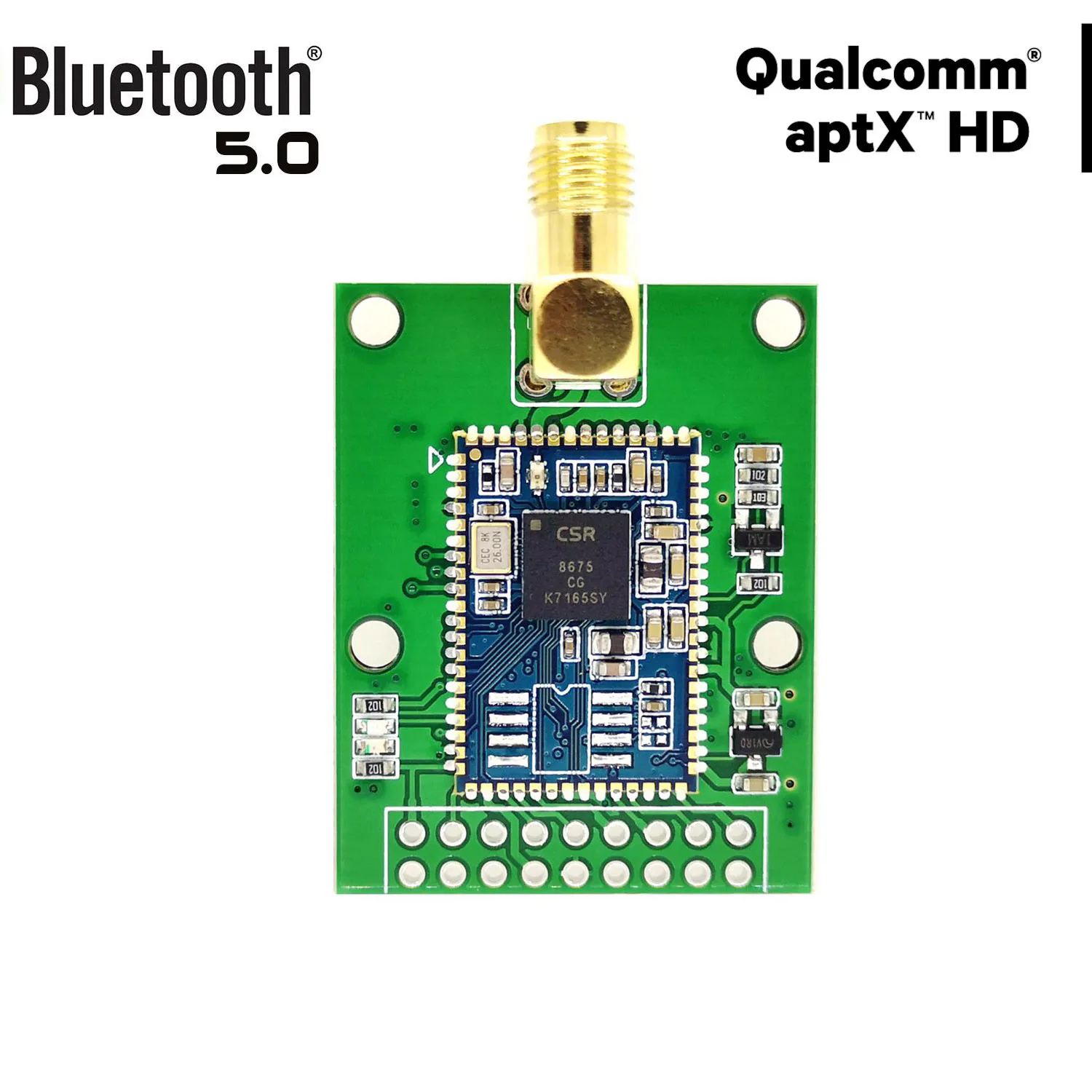 

Лихорадка без потерь Bluetooth 5,0 HIF Аудио режим Блокировка Qualcomm CSR8675 оптоволоконное стандартное LDAC