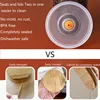 Vacuum Lids forJars Fits All Outer Diameter 10cm Jars Container Reusable Vacuum Sealing Lids BPA -Free Food Vacuum Lid Keep Food 6