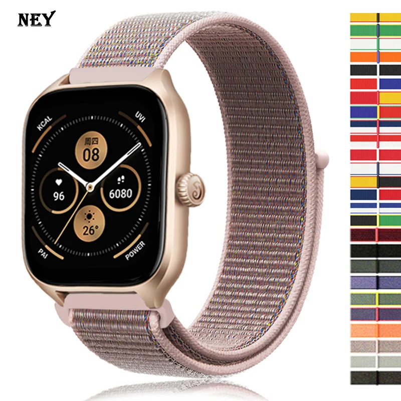 Versatile Nylon Loop Band - Adjustable Watch Bracelet Strap in Multiple Sizes