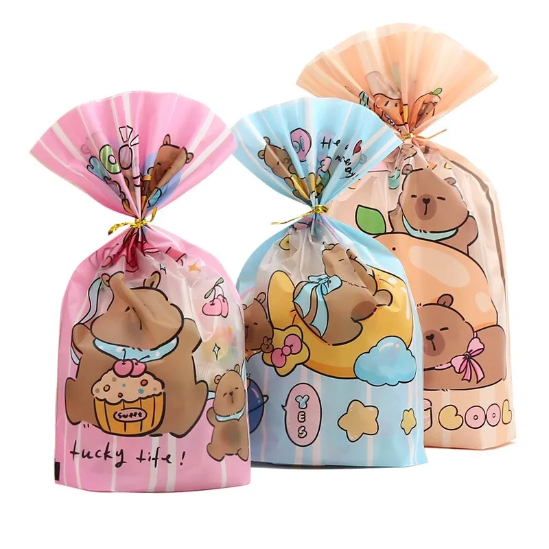 Capybara Geburtstagsparty-Geschenke, Tortenaufsatz, Schlüsselanhänger, Papa-Kreise, Aufkleber, Luftballons, Geschenktüten, Blindbeutel für Kinder, Partyzubehör – Detail 24