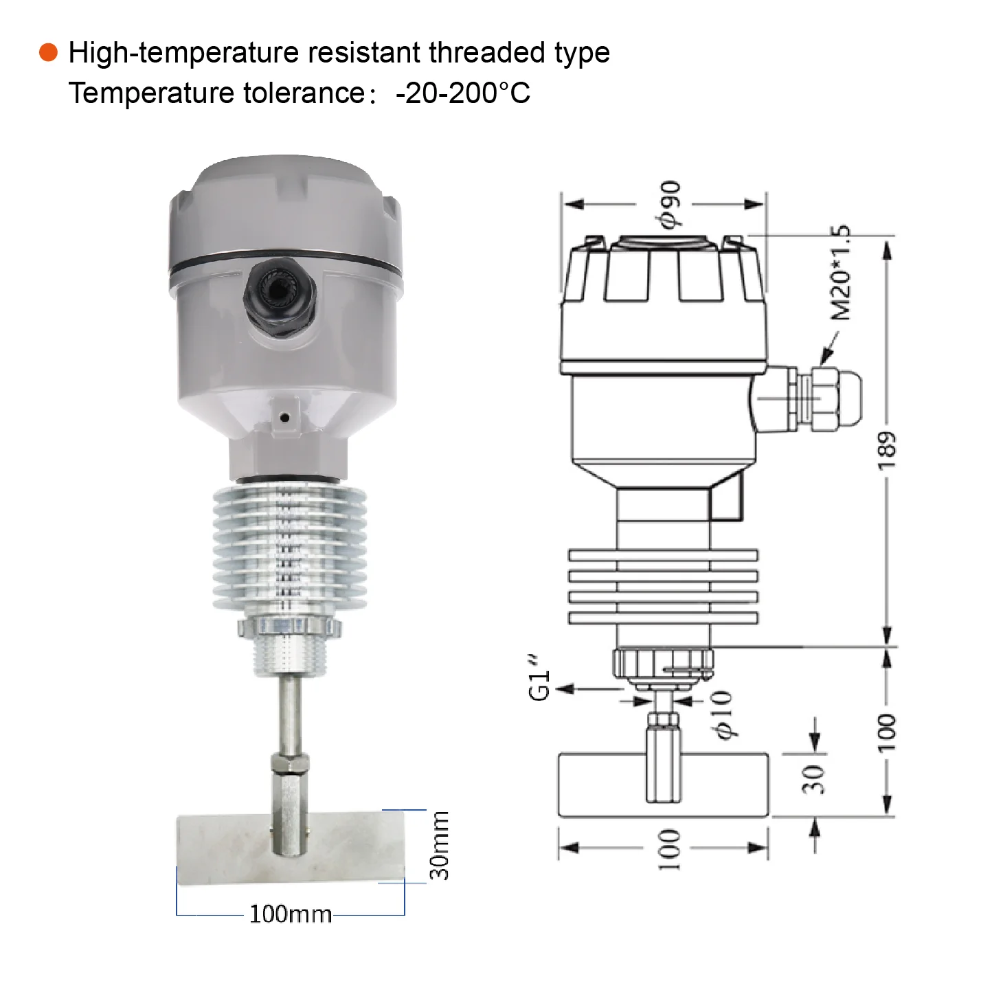 Rotary Paddle Level Switch 24V 110V 220V Powder Hopper Silo Bin Level Sensor Sol