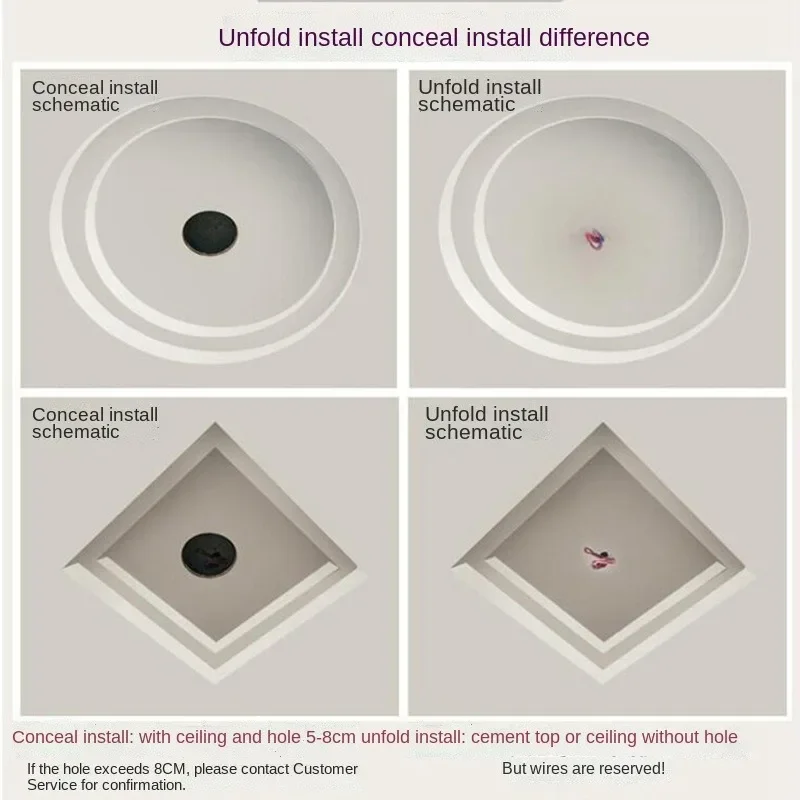 Crystal Spotlight LED Ceiling Light Embedded Living Room Downlight Ceiling Aisle Light Corridor Light 6