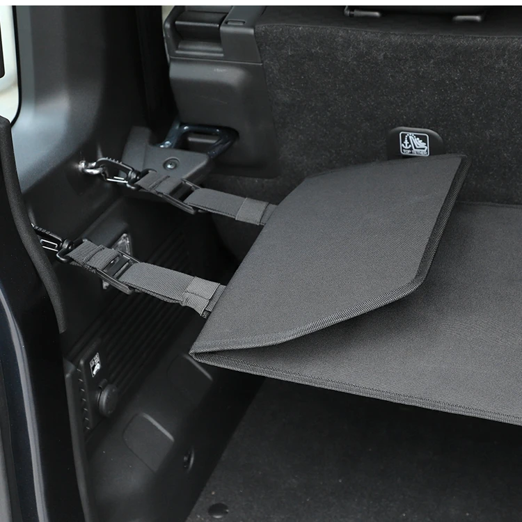 SHINEKA Rear Trunk Curtain Cover Storage Bag Net Organizer for Suzuki Jimny 4 Door 2019 Up Stowing Tidying Interior Accessories